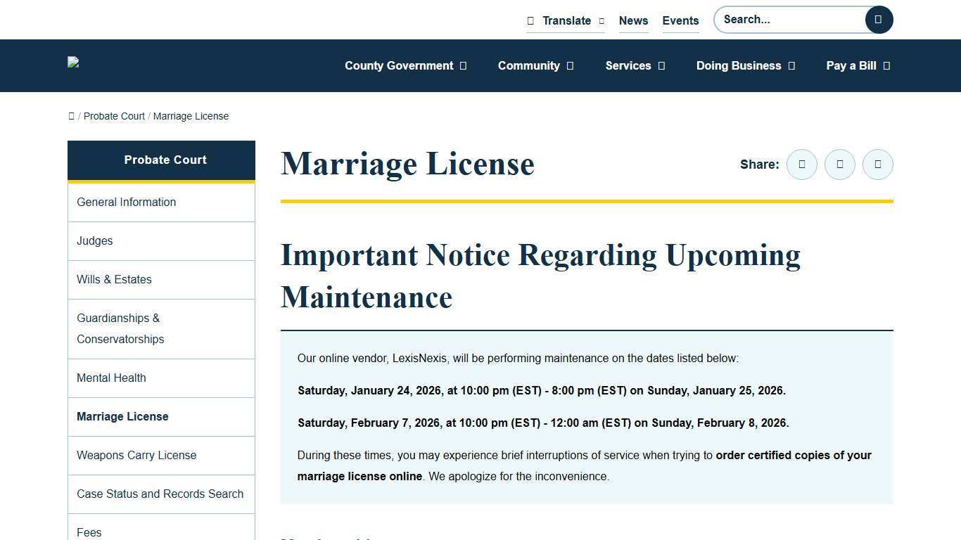 Marriage License Cobb County Georgia